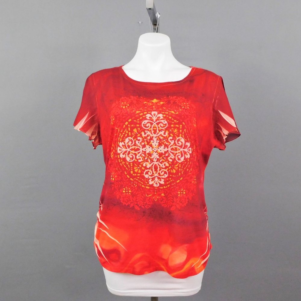 Westbound Women Shirt Red 2X‎